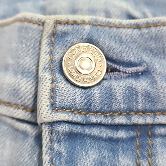 Calvin Klein Original Straight Stretch Jeans - Picture 5 of 7